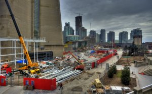 Construction in Toronto